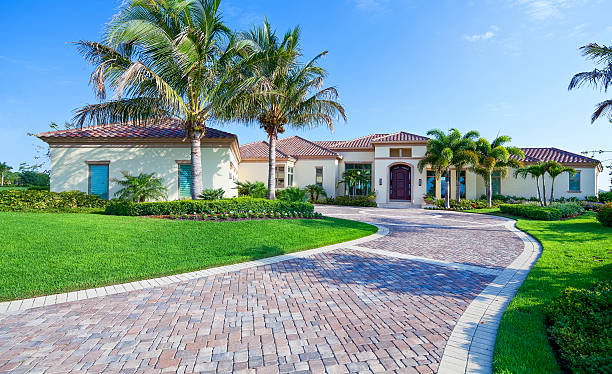 Residential Paver Driveway in Elmo, TX